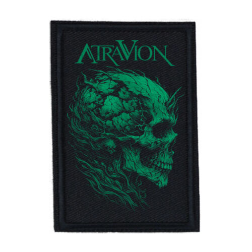 Greey Logo (front print only) - PR01 Portrait 8cm x 12cm Rectangle Sew-On Patch Thumbnail