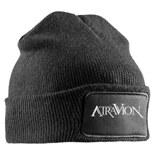 White Logo - RC027 Double Knit Printers Beanie Thumbnail