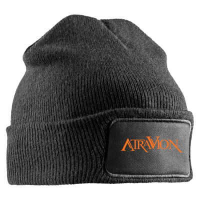 Orange Logo - RC027 Double Knit Printers Beanie Thumbnail